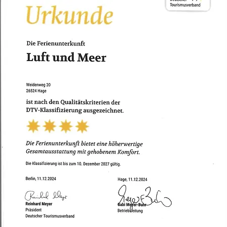 Luft Und 4**** Apartment